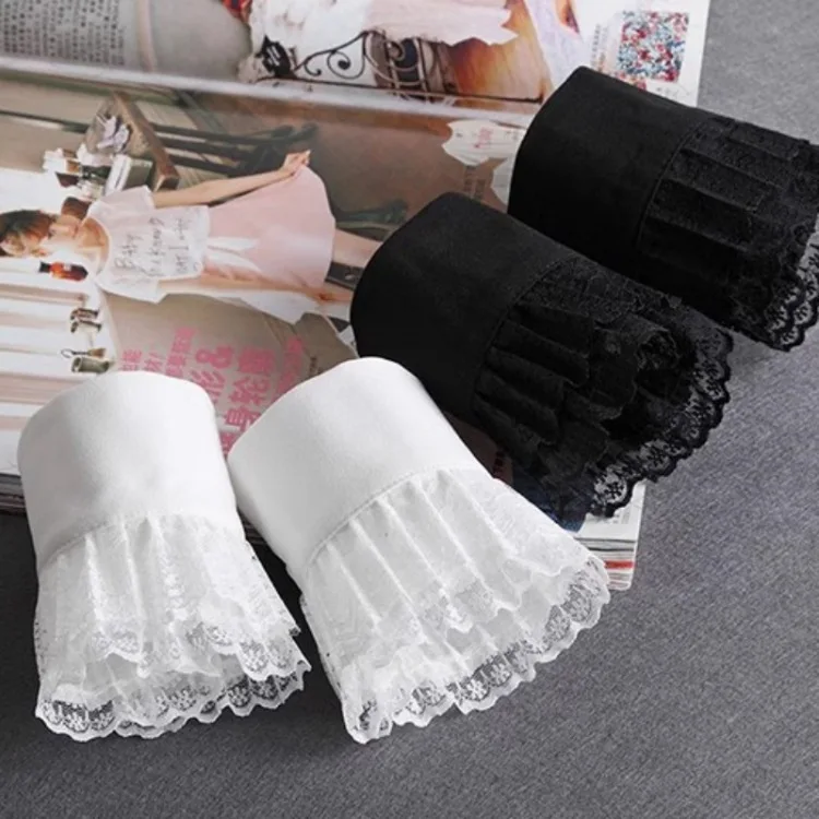 Elegant Style 3D Lace Mesh Trim Cuffs Fake Sleeves for Women Wedding Party Accessory Wholesale Bridal Decorative Arm Wear
Elegant Style 3D Lace Mesh Trim Cuffs Fake Sleeves for Women Wedding Party Accessory Wholesale Bridal Decorative Arm Wear