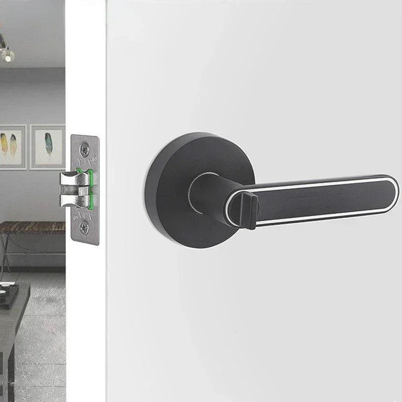 New Zinc Alloy Single Tongue Door Lock Bedroom Door Bathroom Kitchen Keyless Lock Household Hardware Lock
New Zinc Alloy Single Tongue Door Lock Bedroom Door Bathroom Kitchen Keyless Lock Household Hardware Lock