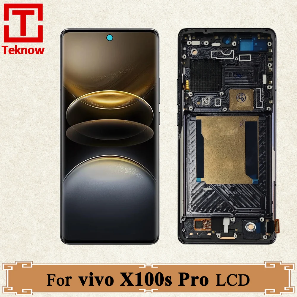 AMOLED 6.78" For vivo X100s Pro LCD Display V2324HA Touch Screen Digitizer Assembly Replacement Parts For vivo X100s Pro Display
AMOLED 6.78" For vivo X100s Pro LCD Display V2324HA Touch Screen Digitizer Assembly Replacement Parts For vivo X100s Pro Display