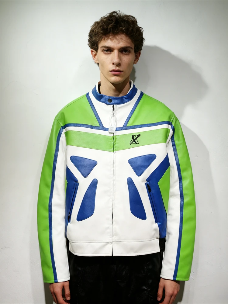 Тяжелая промышленность Мотоцикл ort Jaet Воротник-стойка на молнии Ветрозащитный Водонепроницаемый Теплый Молодежный Концертный воротник Цвет Кожа
Тяжелая промышленность Мотоцикл ort Jaet Воротник-стойка на молнии Ветрозащитный Водонепроницаемый Теплый Молодежный Концертный воротник Цвет Кожа