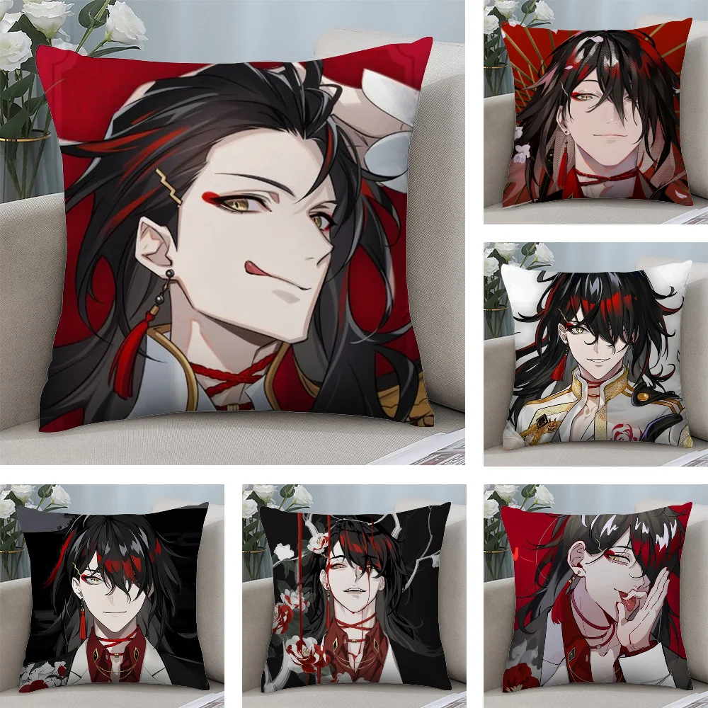 Vtuber V-Vox Akuma Pillow Case Short Plush Pillow Covers Sofa Decorative Gift Home Double-sided Printing Cushion Cover
Vtuber V-Vox Akuma Pillow Case Short Plush Pillow Covers Sofa Decorative Gift Home Double-sided Printing Cushion Cover