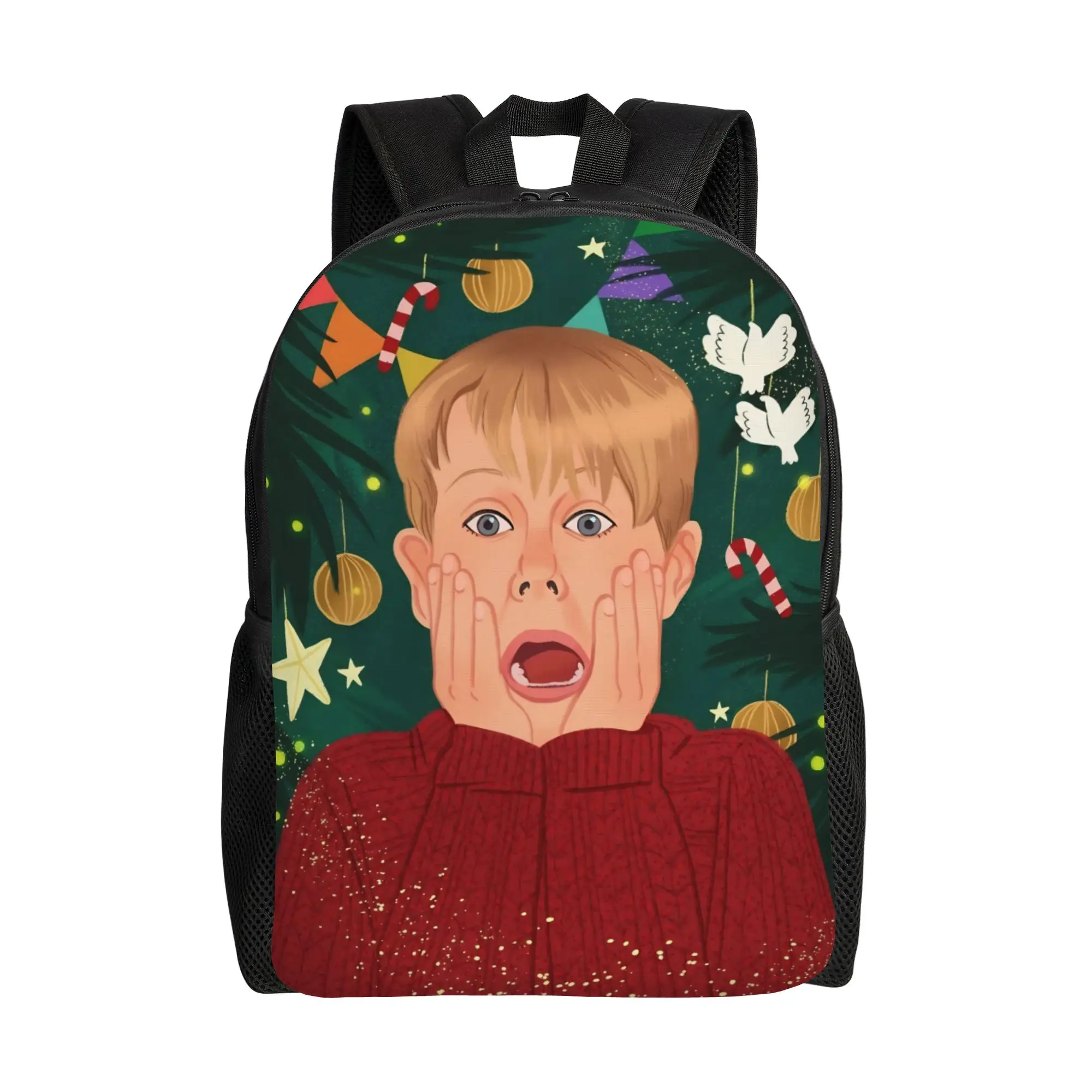 Рюкзак «Один дома» с Кевином, комедийный, модный, для спорта, школы, походов, путешествий, рождественский, мужской и женский, студенческий, холщовый.
Рюкзак «Один дома» с Кевином, комедийный, модный, для спорта, школы, походов, путешествий, рождественский, мужской и женский, студенческий, холщовый.