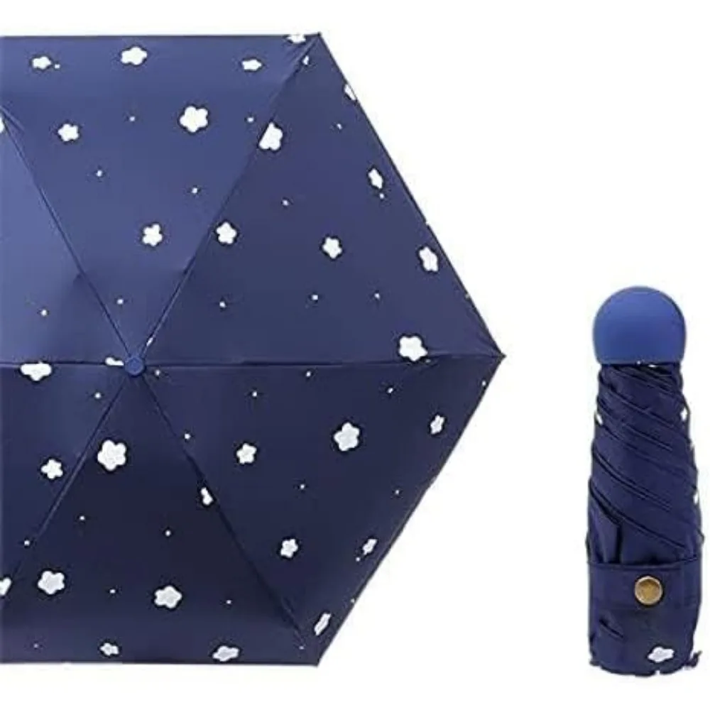 Lovely Heart Flower Pattern Light Mini Small Umbrella Five Pocket Folding Umbrella for Women Girl Umbrella
Lovely Heart Flower Pattern Light Mini Small Umbrella Five Pocket Folding Umbrella for Women Girl Umbrella