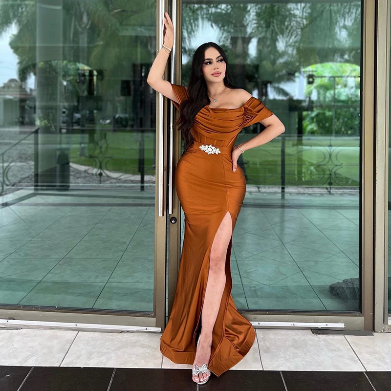 Thinyfull Formal Mermaid Prom Evening Dresses Women Off The Shoulder Night Dress Saudi Arabia Cocktail Party Prom Gown Plus Size
Thinyfull Formal Mermaid Prom Evening Dresses Women Off The Shoulder Night Dress Saudi Arabia Cocktail Party Prom Gown Plus Size