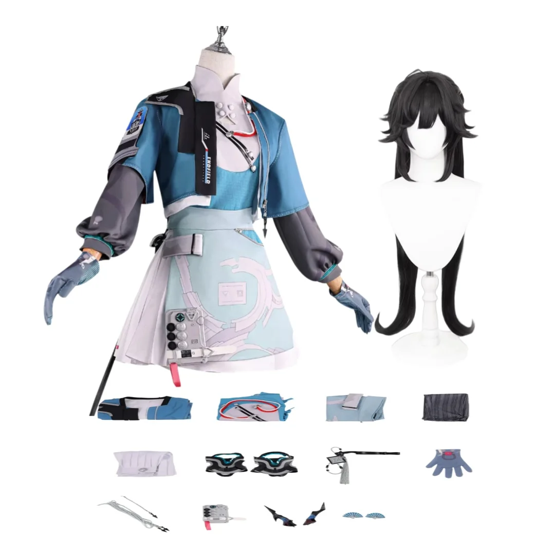 Game Arknights:Endfield Chen Qianyu Cosplay Costume Tail Qianyu Chen Costume Wig Women Halloween Party Role Playing Outfit
Game Arknights:Endfield Chen Qianyu Cosplay Costume Tail Qianyu Chen Costume Wig Women Halloween Party Role Playing Outfit