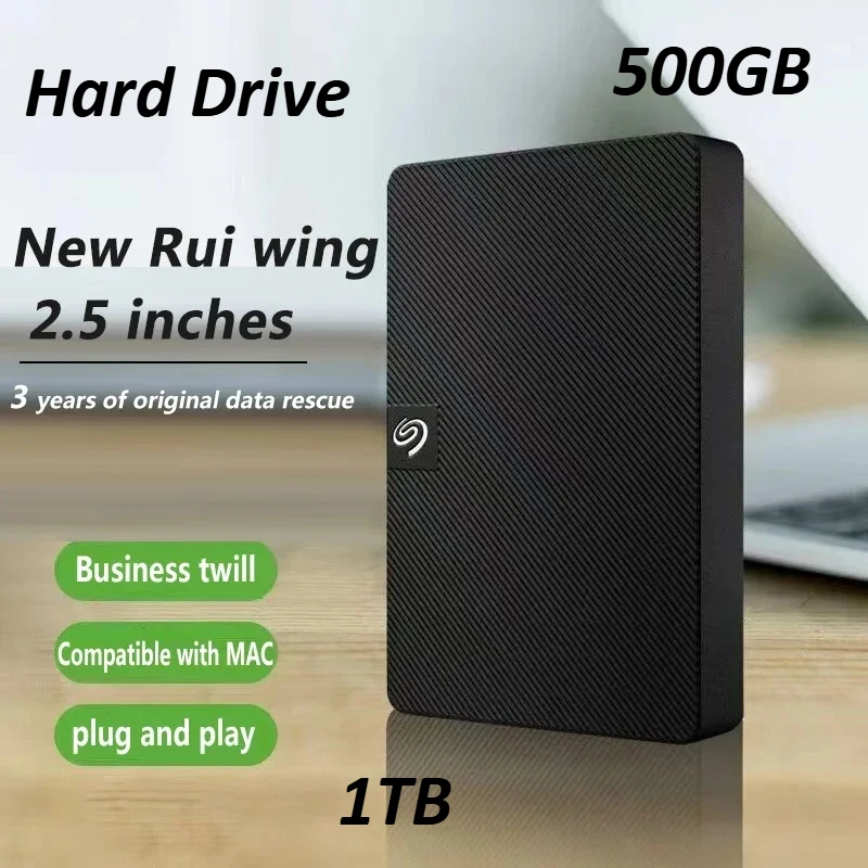 New For Seagate Portable External Hard Drive 2.5 Inch USB3.0 High Speed 500GB 1TB Extended Storage Disk For Laptop Desktop PC
New For Seagate Portable External Hard Drive 2.5 Inch USB3.0 High Speed 500GB 1TB Extended Storage Disk For Laptop Desktop PC
