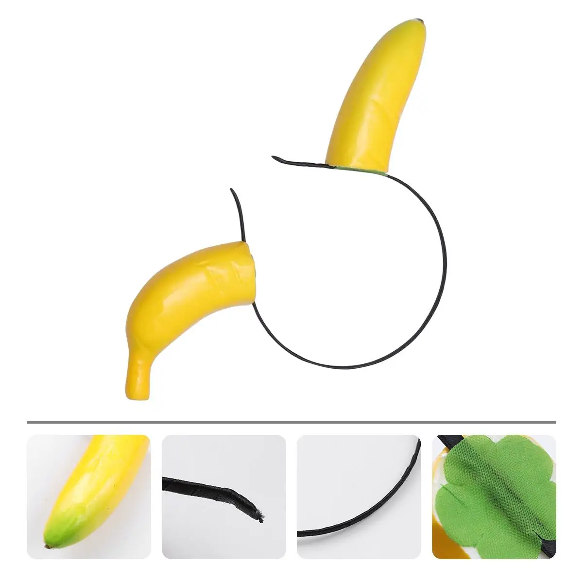 Funny Headband Banana Headdress Hair Hoop Comfortable Party Accessories Women Cosplay Performance Photo Props Headwear
Funny Headband Banana Headdress Hair Hoop Comfortable Party Accessories Women Cosplay Performance Photo Props Headwear