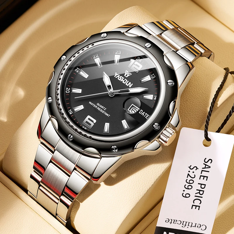 Luxury Brand Man Watch Waterproof Luminous Stainless Steel Quartz Watches for Men Date Business Sport Men's Wristwatch Clock Rel
Luxury Brand Man Watch Waterproof Luminous Stainless Steel Quartz Watches for Men Date Business Sport Men's Wristwatch Clock Rel