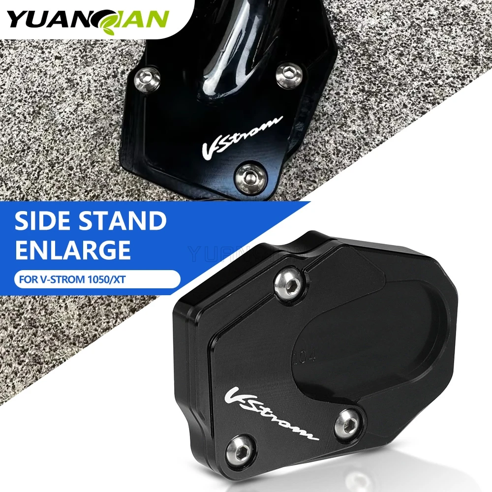 For SUZUKI V-STROM 1000 1000XT VSTROM 1050 XT 1050XT 2014-2024 Motorcycle Kickstand Foot Side Stand Extension Enlarger Plate Pad
For SUZUKI V-STROM 1000 1000XT VSTROM 1050 XT 1050XT 2014-2024 Motorcycle Kickstand Foot Side Stand Extension Enlarger Plate Pad
