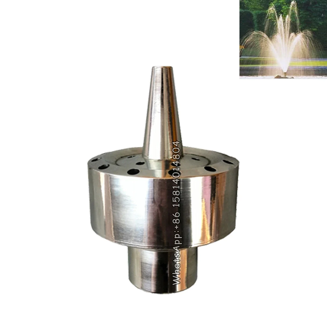 Stainless steel fireworks column fountain nozzle, porous upward swimming pool music fountain
Stainless steel fireworks column fountain nozzle, porous upward swimming pool music fountain