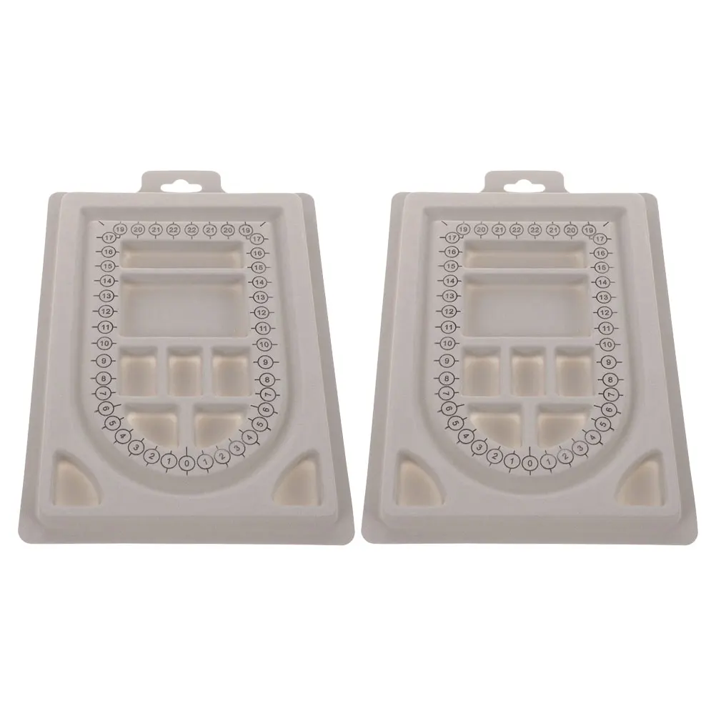 2 Pcs Flocking Design Board Beading Tray White Necklace Maker Measurement Mat Jewelry Supplies Craft Bead Panel DIY Tool
2 Pcs Flocking Design Board Beading Tray White Necklace Maker Measurement Mat Jewelry Supplies Craft Bead Panel DIY Tool