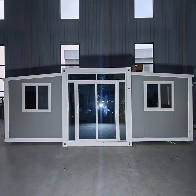 Prefabricated Container House Expandable Modular Tiny Home Mobile Living Cabin Office Construction Site Temporary Shelter
Prefabricated Container House Expandable Modular Tiny Home Mobile Living Cabin Office Construction Site Temporary Shelter