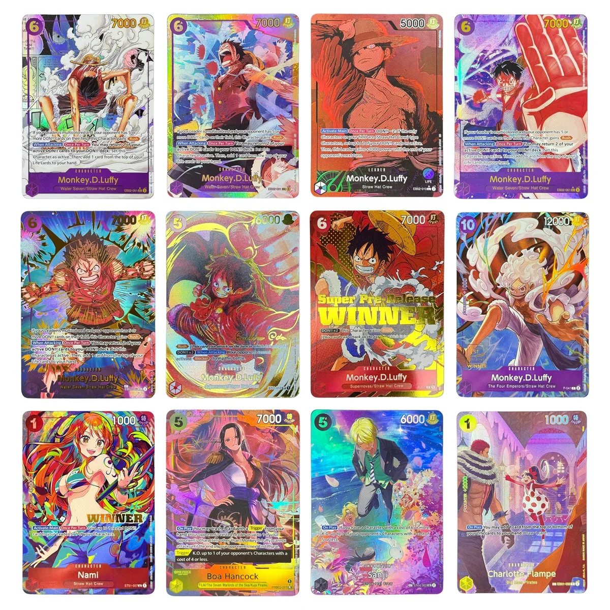 One Piece Proxy Card 2025 Promo Starter EB PRB Cards Monkey D Luffy Collectible Trading Card Anime TCG Singles Toys Gift
One Piece Proxy Card 2025 Promo Starter EB PRB Cards Monkey D Luffy Collectible Trading Card Anime TCG Singles Toys Gift
