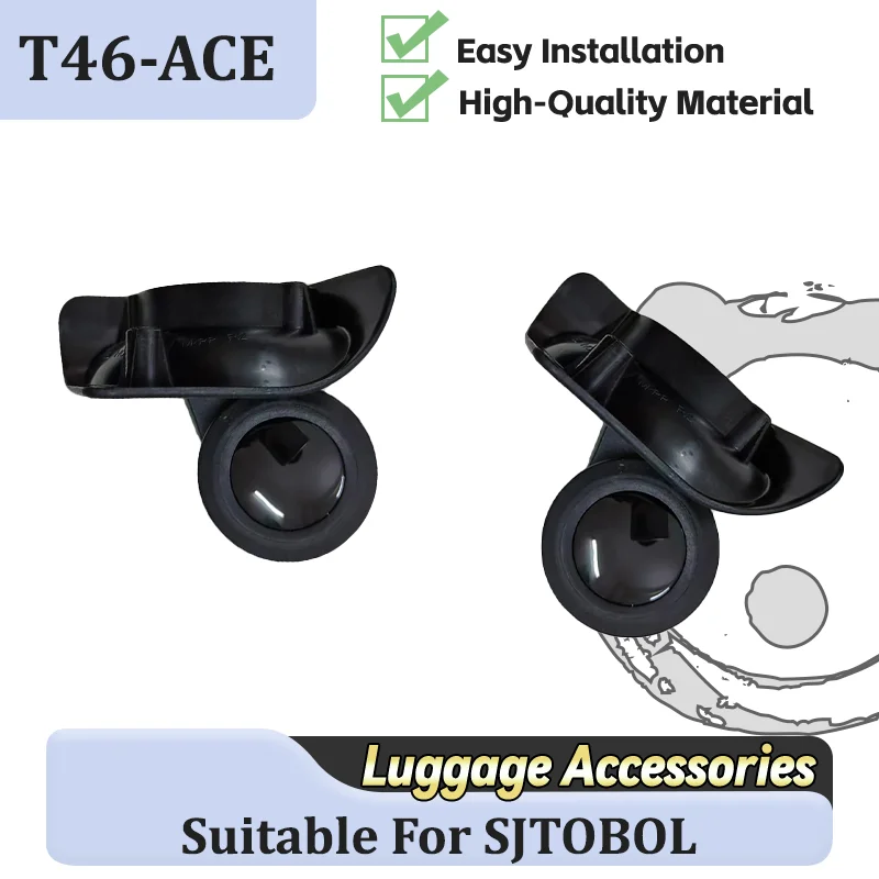 For SJTOBOL T46-ACE For Resistant 360°High Wear Wheels Replacement Parts Suitcase Luggage Rotating Swivel Wheels
For SJTOBOL T46-ACE For Resistant 360°High Wear Wheels Replacement Parts Suitcase Luggage Rotating Swivel Wheels