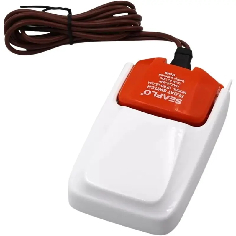 SEAFLO Bilge Pump Float Control Switch 03 Series-Suitable For Automatic For 12V 24V System Water Level Control
SEAFLO Bilge Pump Float Control Switch 03 Series-Suitable For Automatic For 12V 24V System Water Level Control