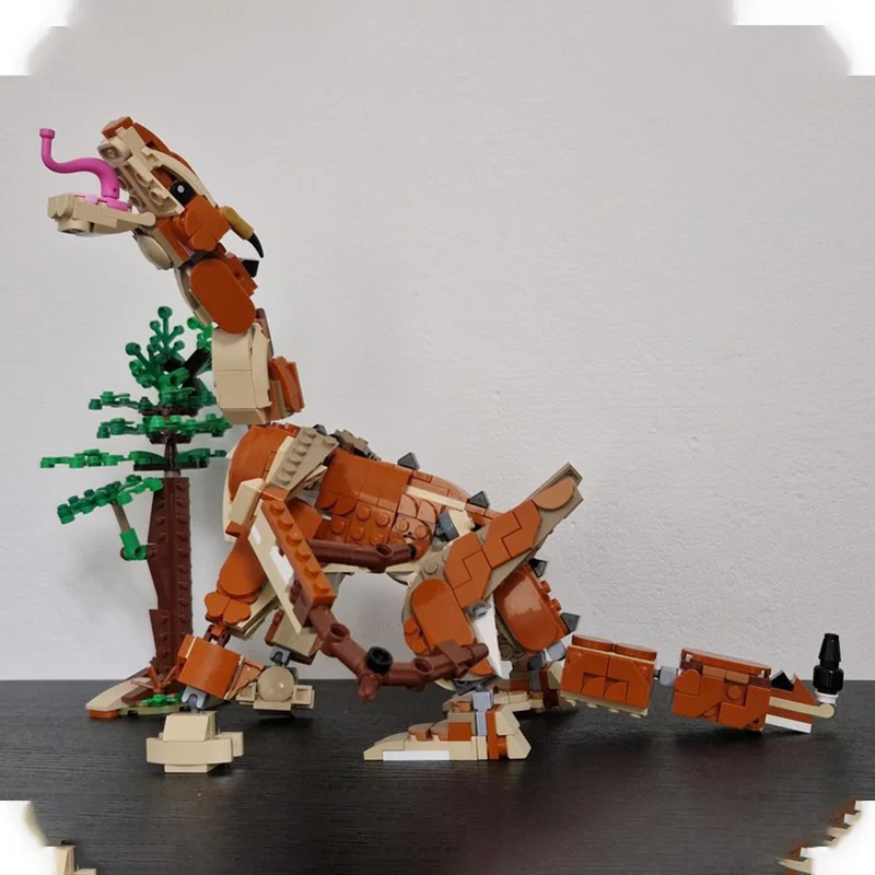 669 шт. MOC Siennduryn Sand Dragon, строительные блоки, сделай сам, модель пустынного существа, демонстрационная фигурка, фантазийная игрушка для детей и взрослых
669 шт. MOC Siennduryn Sand Dragon, строительные блоки, сделай сам, модель пустынного существа, демонстрационная фигурка, фантазийная игрушка для детей и взрослых