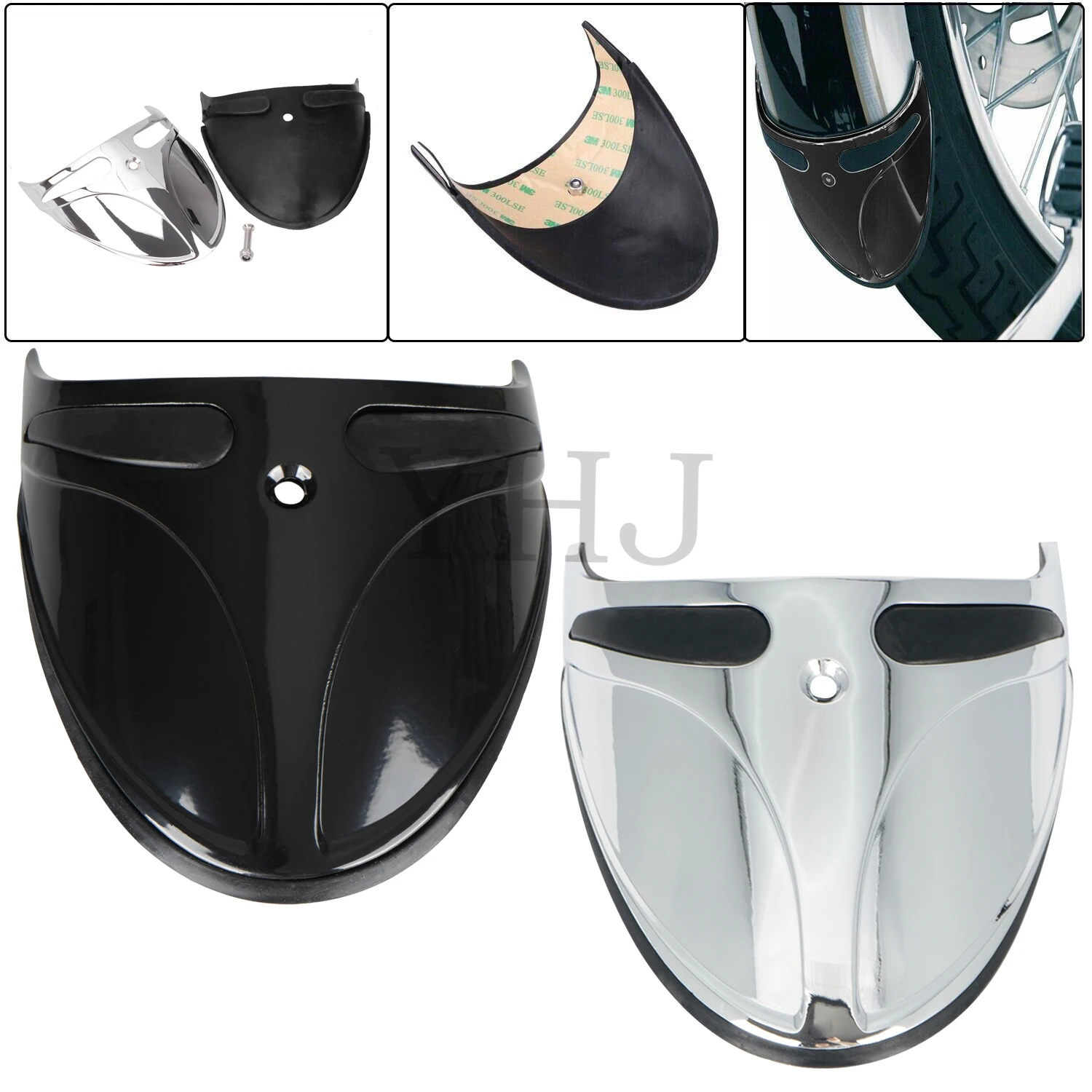 Motorcycle Fender Extension/Tip Mud Flap Trim Narrow Chrome/Black For Harley Sportster XL883 1200 Dyna Softail FXST FXR FXD
Motorcycle Fender Extension/Tip Mud Flap Trim Narrow Chrome/Black For Harley Sportster XL883 1200 Dyna Softail FXST FXR FXD