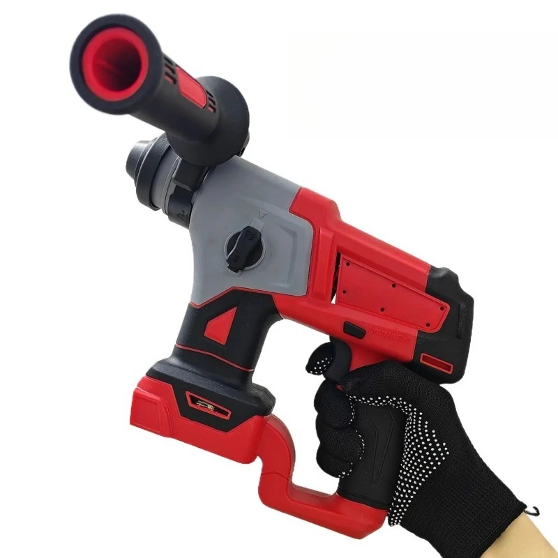 Brushless Cordless Rotary Hammer SDS Impact Drill Professional Power Tool Fit 18V Battery
Brushless Cordless Rotary Hammer SDS Impact Drill Professional Power Tool Fit 18V Battery