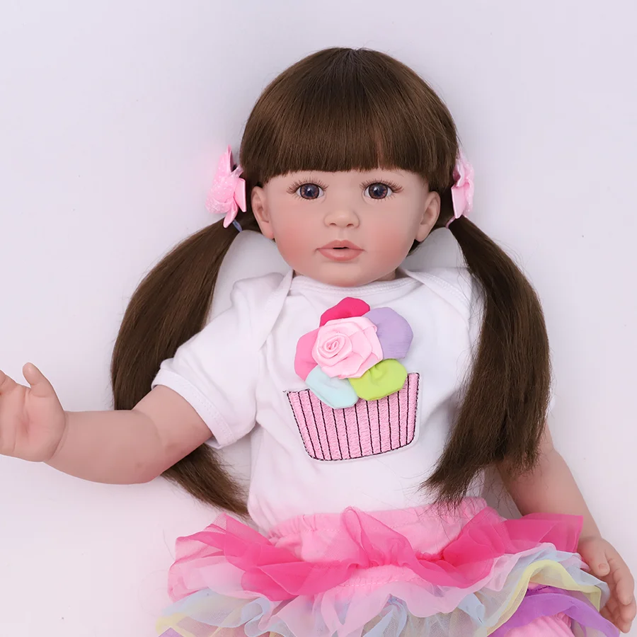 20 inch 50cm Reborn Doll Girl Soft Vinyl Handmade Realistic Newborn Doll Halloween Christmas Gift, Suitable for Children Aged 3 and Above
20 inch 50cm Reborn Doll Girl Soft Vinyl Handmade Realistic Newborn Doll Halloween Christmas Gift, Suitable for Children Aged 3 and Above