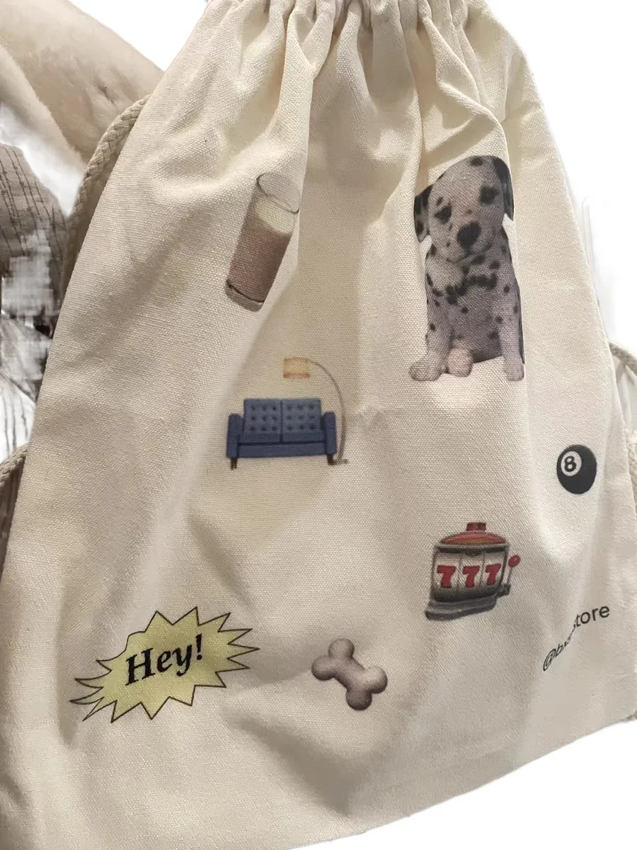 Korean Cute Preppy Trendy Backpacks Kawaii Cartoon Dog Print Drawstring Backpack Y2k Aesthetic Sweet Schoolbags Sports Backpack
Korean Cute Preppy Trendy Backpacks Kawaii Cartoon Dog Print Drawstring Backpack Y2k Aesthetic Sweet Schoolbags Sports Backpack