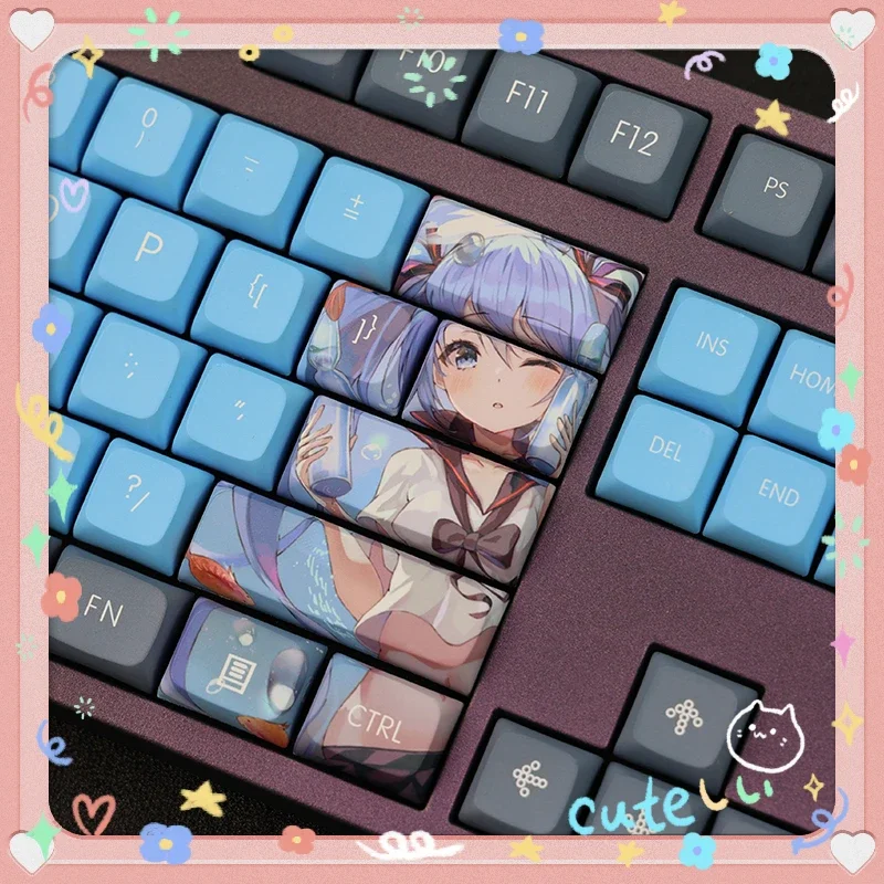 108 Keys/Set PBT Anime Gaming Girl Cute Custom DIY Keycap for Cherry Profile MX Switch Mechanical Cos Keyboard
108 Keys/Set PBT Anime Gaming Girl Cute Custom DIY Keycap for Cherry Profile MX Switch Mechanical Cos Keyboard