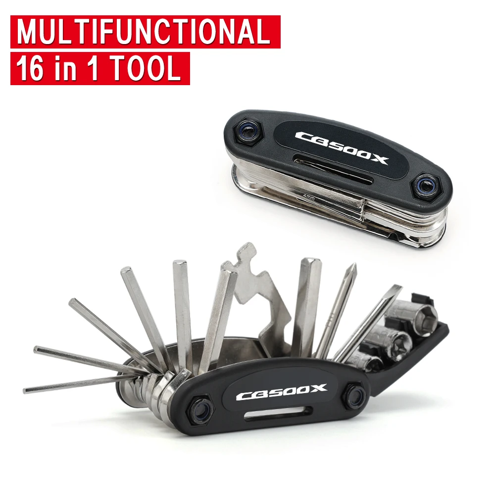Repair Tool Set Multifunction Screwdriver Socket Wrench Portable Motorcycle For Honda CB500X CB 500X 650R CB125R CB250R CB300R
Repair Tool Set Multifunction Screwdriver Socket Wrench Portable Motorcycle For Honda CB500X CB 500X 650R CB125R CB250R CB300R