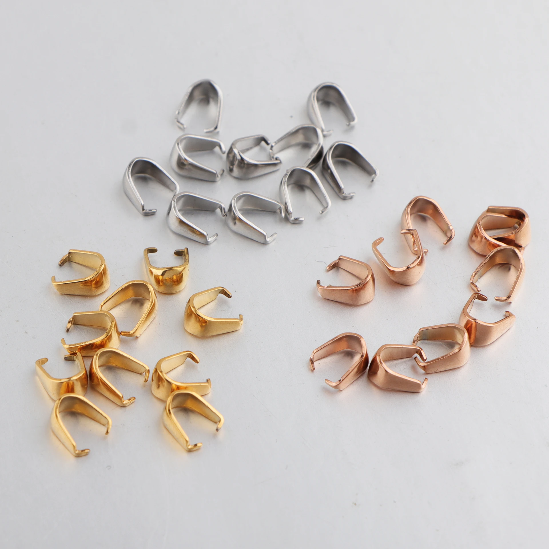 100pcs/lot Mirror Polished Stainless Steel Pinch Clip Clasp Melon Seeds Buckle for DIY Craft Jewelry Making
100pcs/lot Mirror Polished Stainless Steel Pinch Clip Clasp Melon Seeds Buckle for DIY Craft Jewelry Making