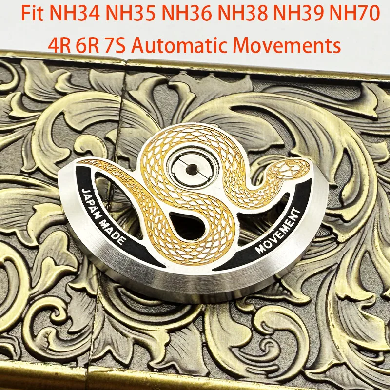 Mod NH35 Movement Rotor Fits 4R35 4R36 7S26 6R35 NH34 NH36 NH38 MH39 NH70 Movement Oscillating Weight Hammer Watch Parts replace
Mod NH35 Movement Rotor Fits 4R35 4R36 7S26 6R35 NH34 NH36 NH38 MH39 NH70 Movement Oscillating Weight Hammer Watch Parts replace