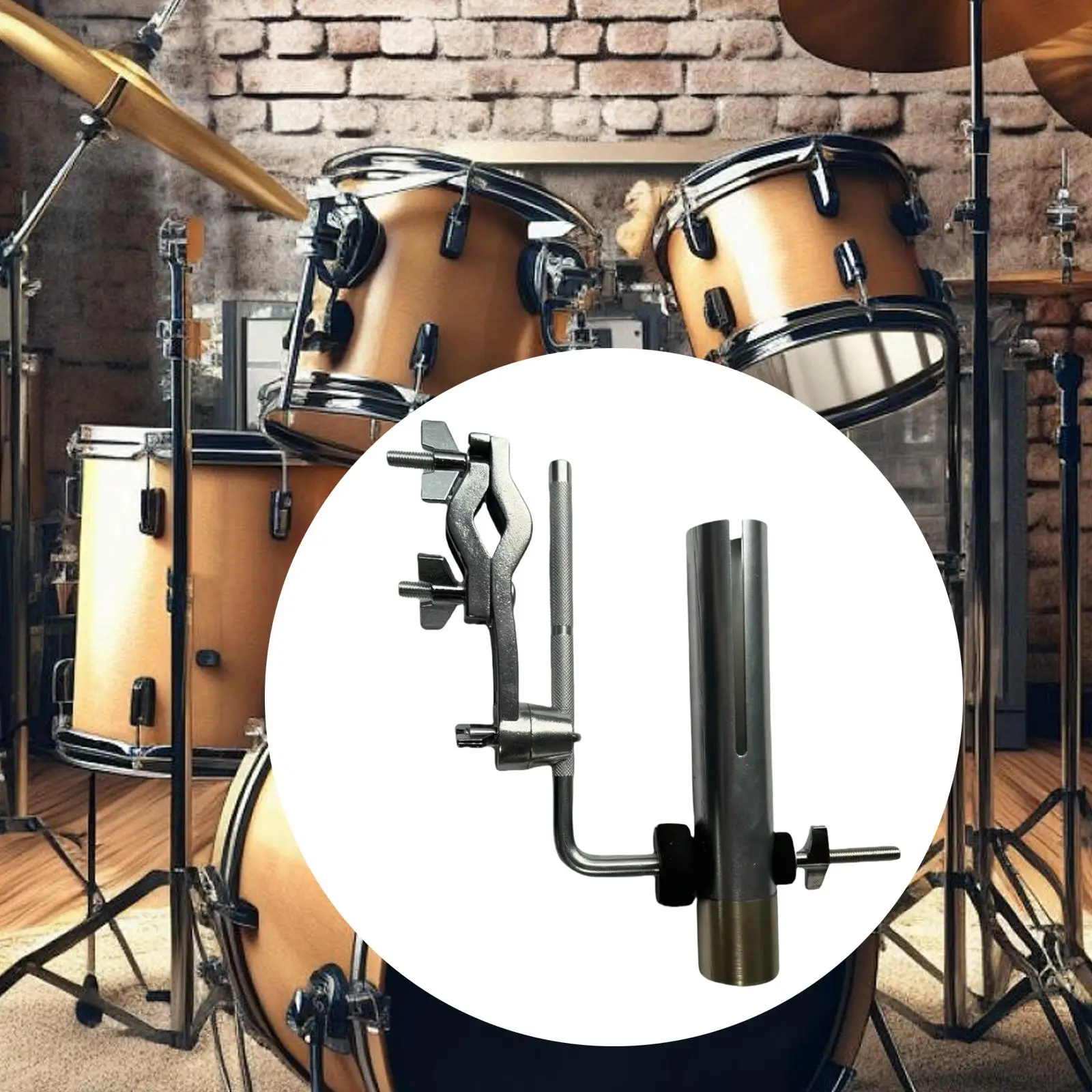 Tremolo with Holder Clamp Drum Clip Accessory Metal Percussion Parts Jazz Drum Kits with Rod Arm Percussion Mounting Bracket
Tremolo with Holder Clamp Drum Clip Accessory Metal Percussion Parts Jazz Drum Kits with Rod Arm Percussion Mounting Bracket