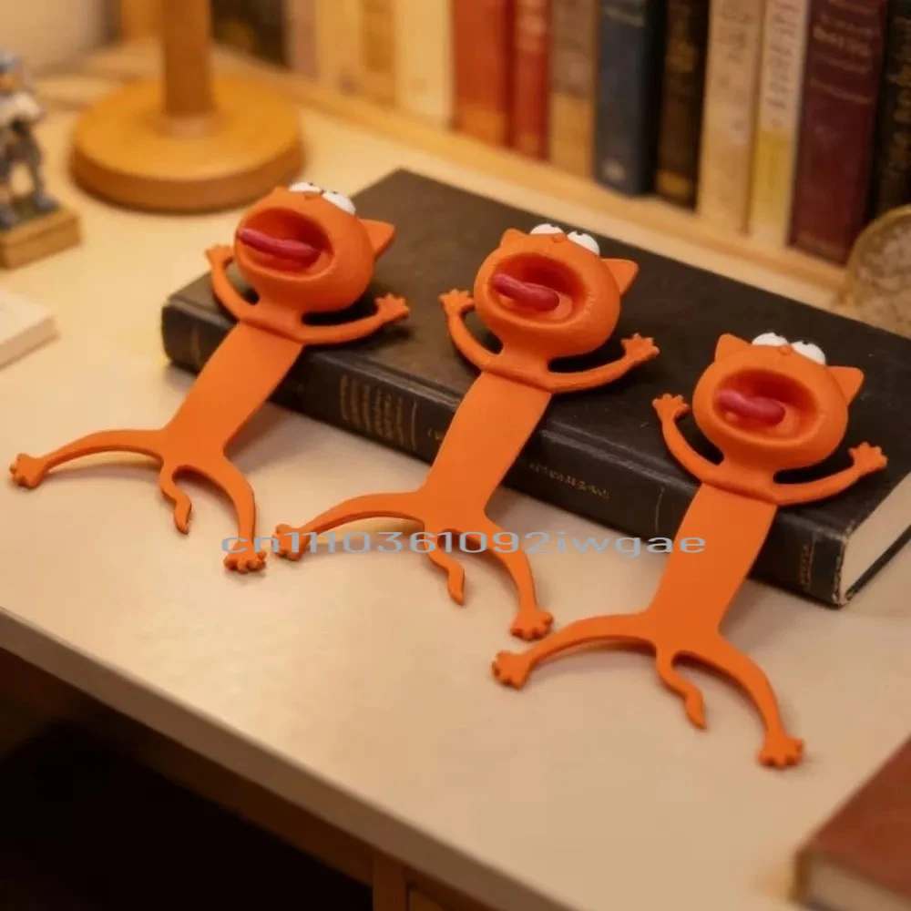 Cute 3D Lazy Cat Bookmark Funny Multi-functional Reading Book Clip Tool Cat Reading Bookmark Daily Small Gifts for Friends
Cute 3D Lazy Cat Bookmark Funny Multi-functional Reading Book Clip Tool Cat Reading Bookmark Daily Small Gifts for Friends