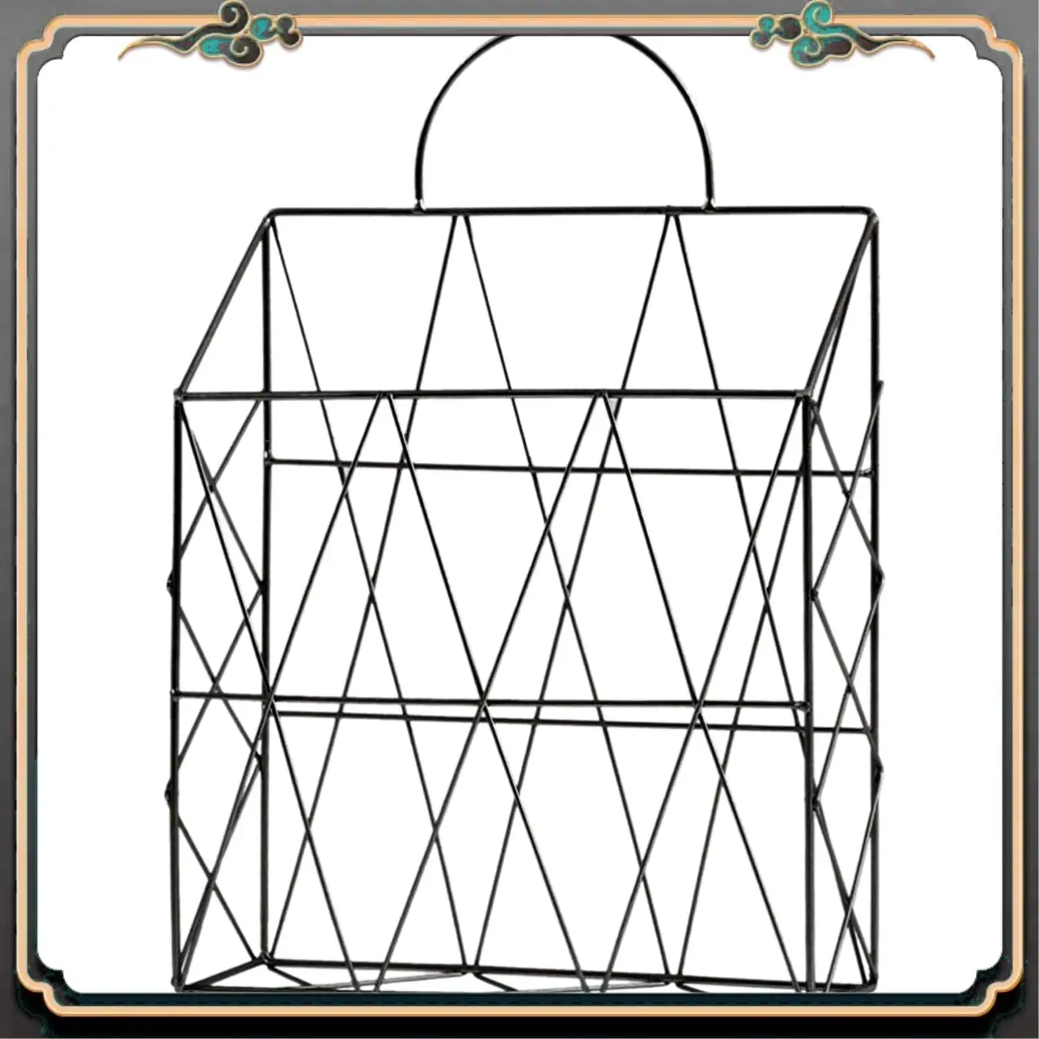 ASMA-2Pcs Magazine Holder Hanging Wall Mounted Newspaper Periodical Book Metal Shelf Storage - Gold & Black
ASMA-2Pcs Magazine Holder Hanging Wall Mounted Newspaper Periodical Book Metal Shelf Storage - Gold & Black