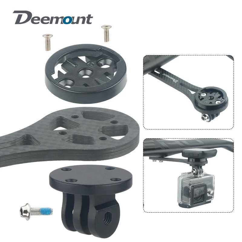Deemount Bicycle Carbon Fiber Computer Bracket Cycling Speedometer Headlight Stand Holder for Garmin/Wahoo/Bryton/Blackbird/XOSS
Deemount Bicycle Carbon Fiber Computer Bracket Cycling Speedometer Headlight Stand Holder for Garmin/Wahoo/Bryton/Blackbird/XOSS