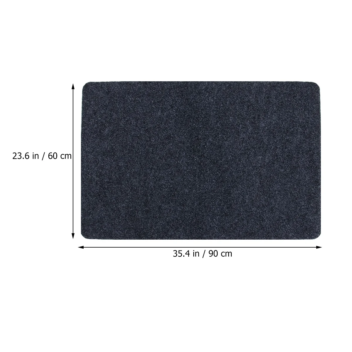 60x90cm Home Door Pad Wear-Resistant Non-Slip Water-Absorbing Dust-Resistant Comfortable Touch Simple Floor Mat Dark Grey
60x90cm Home Door Pad Wear-Resistant Non-Slip Water-Absorbing Dust-Resistant Comfortable Touch Simple Floor Mat Dark Grey