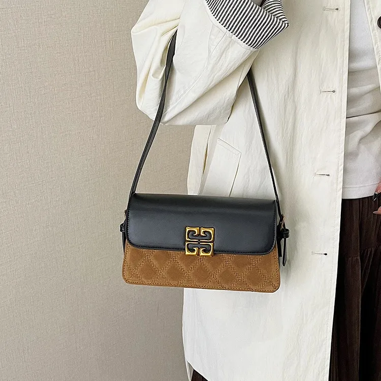 Fashion Shoulder Bag Women's High-end Sense 2026 New Trendy Fashion Armpit Bag Hot Sense Versatile Texture Small Square Bag
Fashion Shoulder Bag Women's High-end Sense 2026 New Trendy Fashion Armpit Bag Hot Sense Versatile Texture Small Square Bag