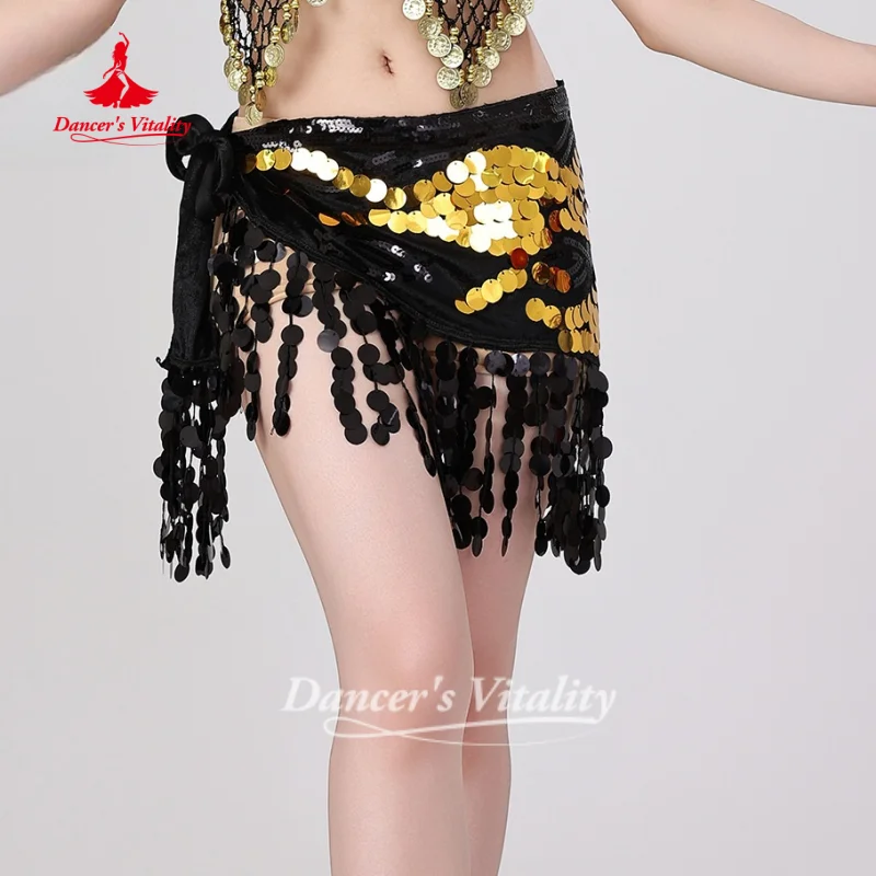 Belly Dance Waist Scarf Adults and Children Sequins Tassel Triangle Hip Scarf Oriental Dance Practice Belts Dancer's Vitality
Belly Dance Waist Scarf Adults and Children Sequins Tassel Triangle Hip Scarf Oriental Dance Practice Belts Dancer's Vitality
