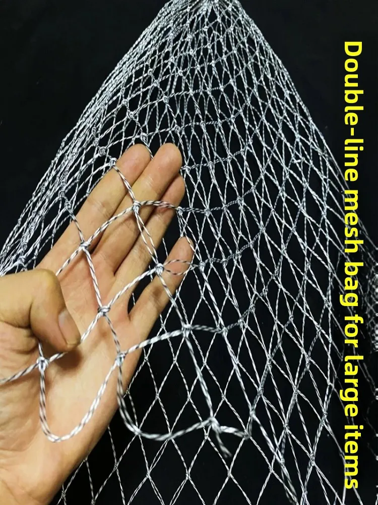 Большая глубокая двойная сетка для динекема ручной работы, суперпрочная сетка без запутывания для большой игры, одна сетка
Большая глубокая двойная сетка для динекема ручной работы, суперпрочная сетка без запутывания для большой игры, одна сетка