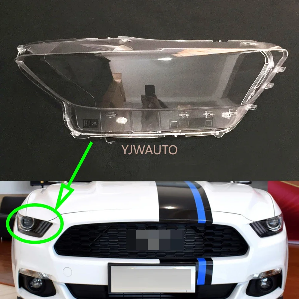 For Ford Mustang 2014 2015 2016 2017 Car Headlight Headlamp Lens Cover Replacement Front Lampshade Glass Auto Shell
For Ford Mustang 2014 2015 2016 2017 Car Headlight Headlamp Lens Cover Replacement Front Lampshade Glass Auto Shell