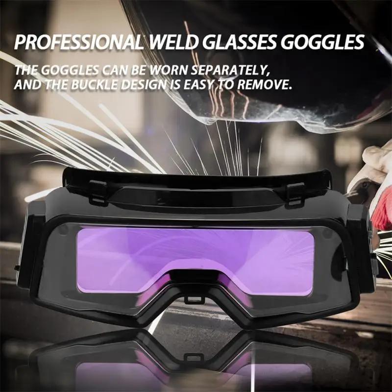 Welding Goggles Din16 Uvb Professional Anti-interference Automatic Dimming Utility Tool Weld Glasses Multifunction
Welding Goggles Din16 Uvb Professional Anti-interference Automatic Dimming Utility Tool Weld Glasses Multifunction