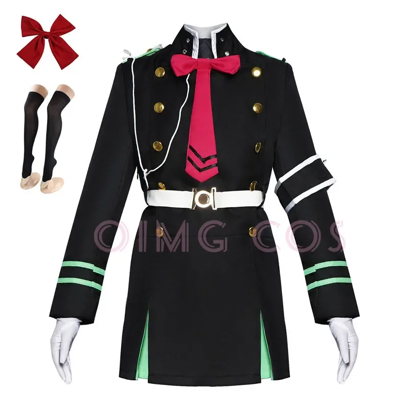 Seraph of the end Shinoa Hiiragi Cosplay Costume Uniform Anime Halloween Costumes for Women Game
Seraph of the end Shinoa Hiiragi Cosplay Costume Uniform Anime Halloween Costumes for Women Game