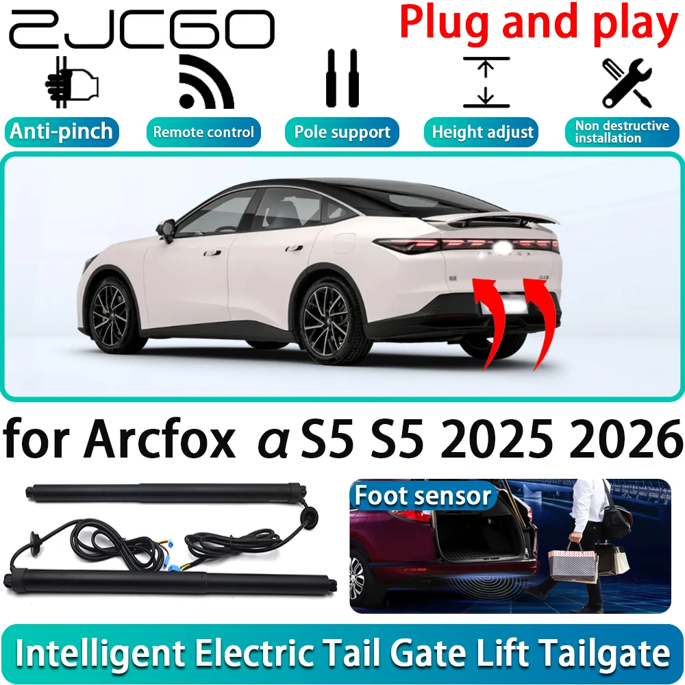 ZJCGO for Arcfox αS5 S5 2025 2026 OEM Car Electric Powered Tailgate Power Liftgate Automatic Tailgate System Plug and Play
ZJCGO for Arcfox αS5 S5 2025 2026 OEM Car Electric Powered Tailgate Power Liftgate Automatic Tailgate System Plug and Play