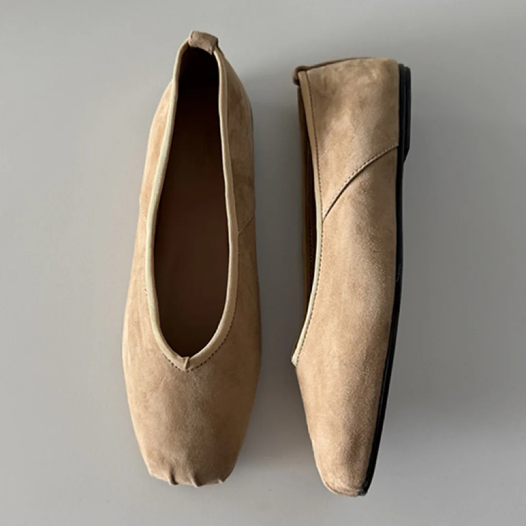 Maxdutti Italian Sheepskin Flat Shoes With Minimalist Suede Pleated Design Ballet Shoes Slip On Woman Shoes Shoes For Woman Loaf
Maxdutti Italian Sheepskin Flat Shoes With Minimalist Suede Pleated Design Ballet Shoes Slip On Woman Shoes Shoes For Woman Loaf
