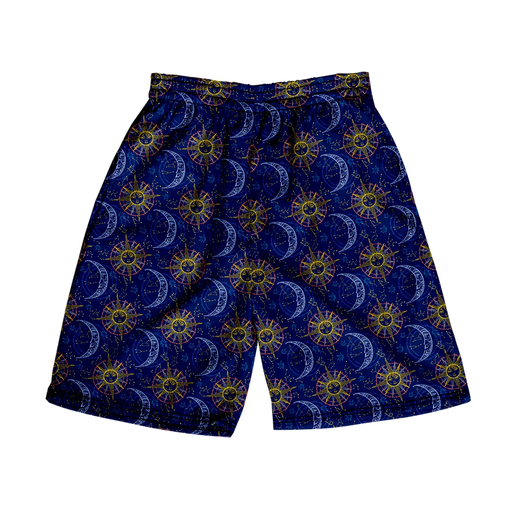Sun and Moon Beach Shorts Men's and women's clothing 3D digital printing casual shorts Fashion trend couple Pants
Sun and Moon Beach Shorts Men's and women's clothing 3D digital printing casual shorts Fashion trend couple Pants