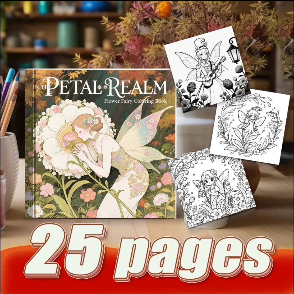 Flower Fairy And Cartoon Skeleton Mixed Theme Coloring Book Show Personality With Rich Creative Elements
Flower Fairy And Cartoon Skeleton Mixed Theme Coloring Book Show Personality With Rich Creative Elements