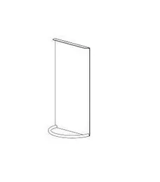 Stainless steel towel rack for outdoor kitchen island.
Stainless steel towel rack for outdoor kitchen island.