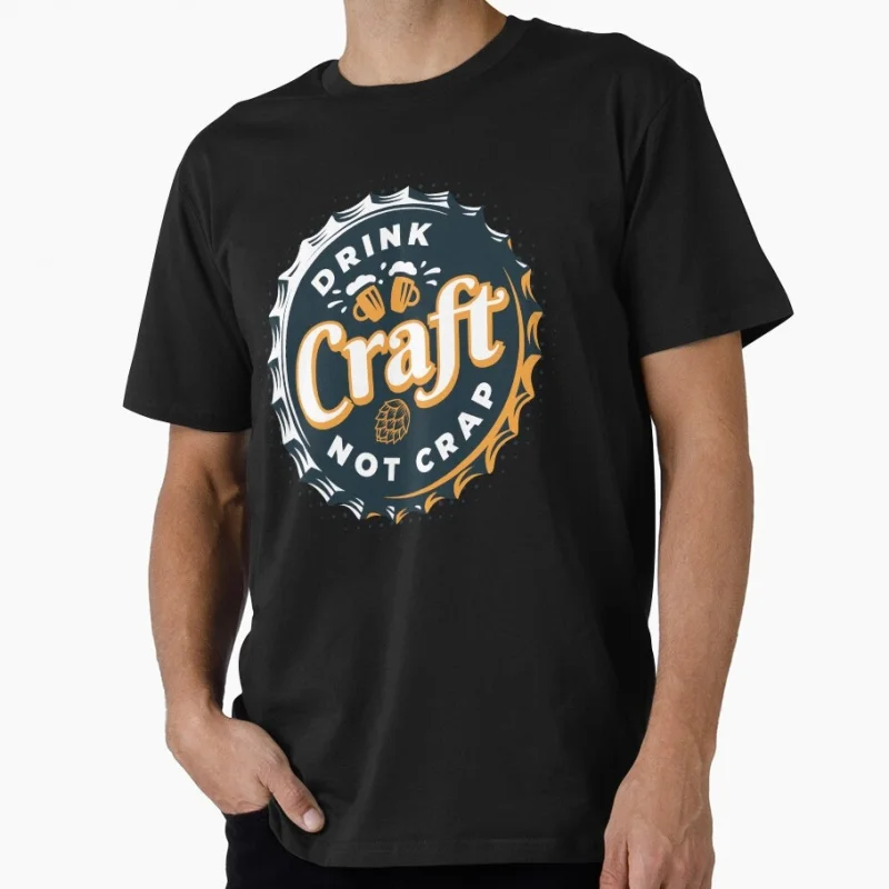 Drink Craft Beer 0501 Funny Gift T shirt for beer lover 100% cotton O-Neck Short Sleeve Graphic clothes All size tee S-6XL
Drink Craft Beer 0501 Funny Gift T shirt for beer lover 100% cotton O-Neck Short Sleeve Graphic clothes All size tee S-6XL