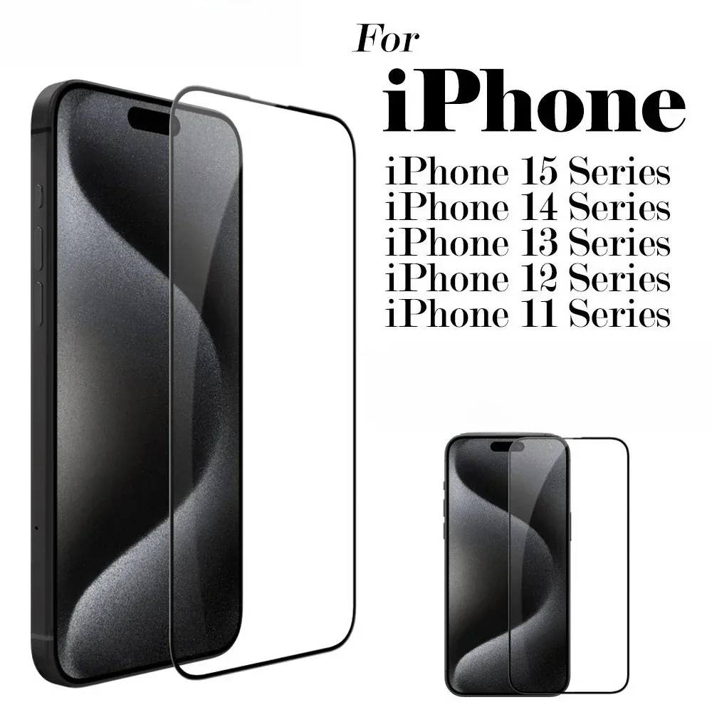 1Pcs For iPhone 16 17 15 Pro Max 15 Pro 14 13 Plus Series Tempered Glass 2.5D Full Cover Screen Protectors for iPhone 13 14 Pro
1Pcs For iPhone 16 17 15 Pro Max 15 Pro 14 13 Plus Series Tempered Glass 2.5D Full Cover Screen Protectors for iPhone 13 14 Pro