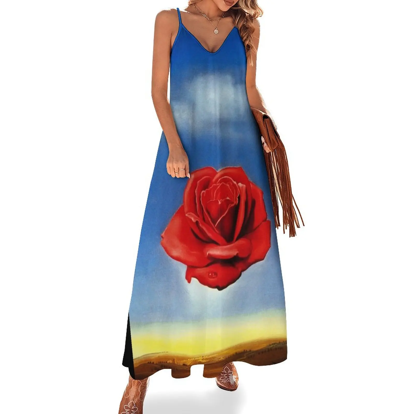 The Meditative Rose-Salvador Dali Sleeveless Dress wedding dresses for parties Woman fashion women party dresses Dress
The Meditative Rose-Salvador Dali Sleeveless Dress wedding dresses for parties Woman fashion women party dresses Dress