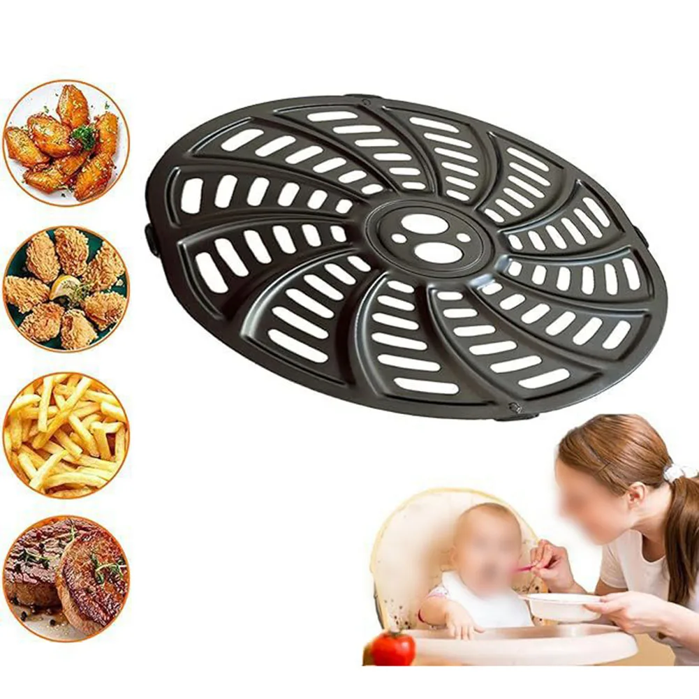 Round Air Fryer Crisper Plate Cooking Divider For Crispy Meals Home Appliance Parts Kitchen Accessorie Replacement Parts
Round Air Fryer Crisper Plate Cooking Divider For Crispy Meals Home Appliance Parts Kitchen Accessorie Replacement Parts
