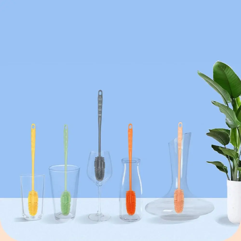 Kitchen Cleaning Tool Silicone Cup Brush Multipurpose Portable Bottle Cleaning Brush Long Handle Glass Cleaner Tea Stain Removal
Kitchen Cleaning Tool Silicone Cup Brush Multipurpose Portable Bottle Cleaning Brush Long Handle Glass Cleaner Tea Stain Removal