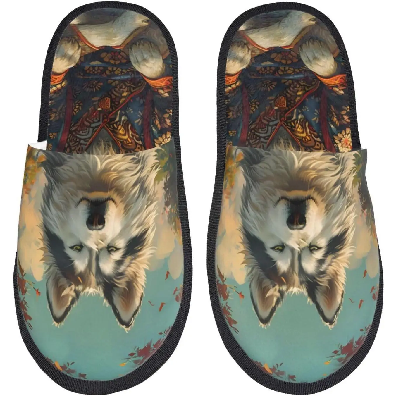 Forest Maple Leaf Husky Print Women Slippers Home Furry Shoes Keep Men Couples Shoes Warm For Women Guest Slippers
Forest Maple Leaf Husky Print Women Slippers Home Furry Shoes Keep Men Couples Shoes Warm For Women Guest Slippers